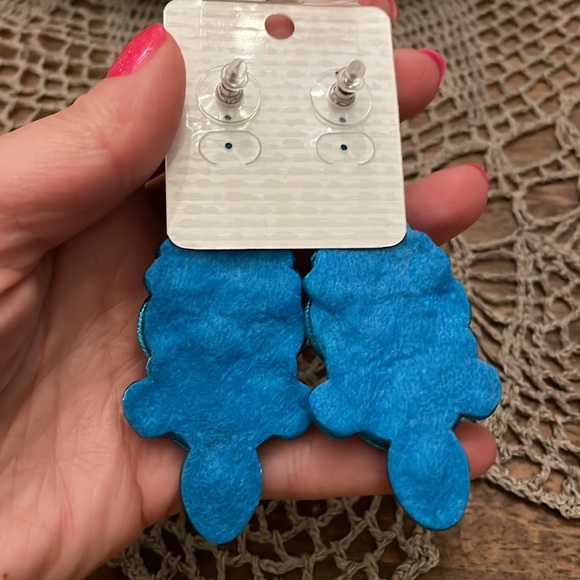 Designer jewelled handmade NWT earrings - Picture 3 of 3